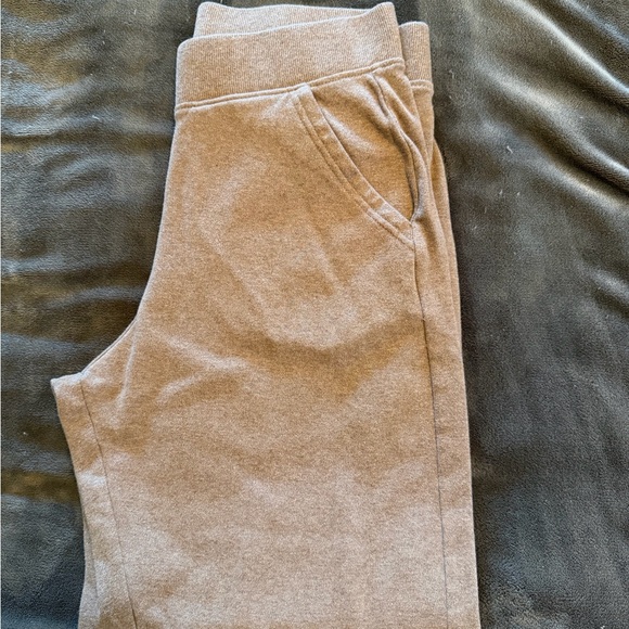 Pact Women's Deep Taupe Heather Airplane Jogger M - Picture 3 of 3